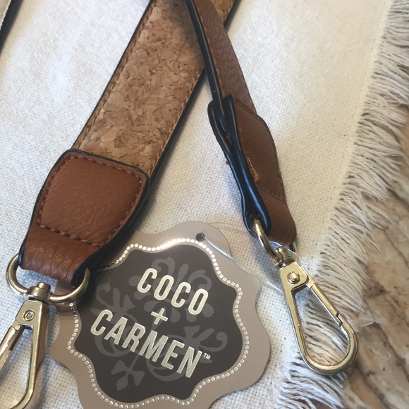 Coco+Carmen Handbag Purse Crossbody Luggage strap NWT - Picture 9 of 13